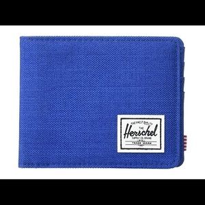 Herschel Roy Coin RFID Monaco Blue Xhatch